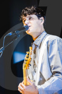 Vampire Weekend performing at the Hammersmith Apollo in London, on 04 December 2024.