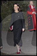 UK Royals at Westminster Abbey carol service