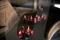 Raduno dei Babbi Natale 2024 a Torino