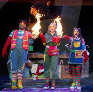 Maddie Moate's very curious Christmas created and written by Maddie Moate at the Apollo Theatre, London, UK.