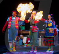 Maddie Moate's very curious Christmas created and written by Maddie Moate at the Apollo Theatre, London, UK.