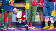 Maddie Moate's very curious Christmas created and written by Maddie Moate at the Apollo Theatre, London, UK.