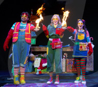 Maddie Moate's very curious Christmas created and written by Maddie Moate at the Apollo Theatre, London, UK.