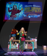 Maddie Moate's very curious Christmas created and written by Maddie Moate at the Apollo Theatre, London, UK.