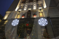 Christmas lights in Kharkiv