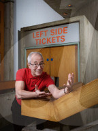 Ben Elton at Leatherhead Theatre,  Surrey, UK.