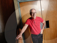 Ben Elton at Leatherhead Theatre,  Surrey, UK.