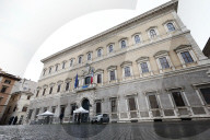 Inaugurazione della facciata di Palazzo Farnese  