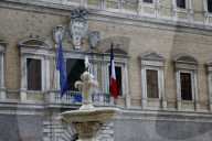Inaugurazione della facciata di Palazzo Farnese  