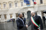 Inaugurazione della facciata di Palazzo Farnese  