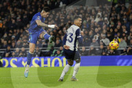 Premier League match between Tottenham Hotspur and Chelsea at the Tottenham Hotspur Stadium in London, UK