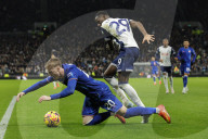 Premier League match between Tottenham Hotspur and Chelsea at the Tottenham Hotspur Stadium in London, UK