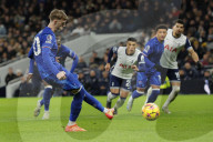 Premier League match between Tottenham Hotspur and Chelsea at the Tottenham Hotspur Stadium in London, UK