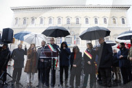 Inaugurazione della facciata di Palazzo Farnese  