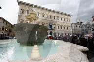 Inaugurazione della facciata di Palazzo Farnese  