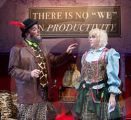 JW3's Goldie Frocks and the Bear Mitzvah by Nick Cassenbaum at the JW3 centre, London, UK