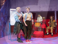 JW3's Goldie Frocks and the Bear Mitzvah by Nick Cassenbaum at the JW3 centre, London, UK