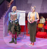 JW3's Goldie Frocks and the Bear Mitzvah by Nick Cassenbaum at the JW3 centre, London, UK