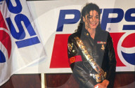 Michael Jackson becomes Pepsi front man