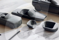 Model Rolls-Royce self-assembly sculpture