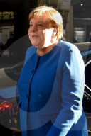 Angela Merkel arriva alla Libreria Rizzoli per il  firmacopie del suo nuovo Libro  