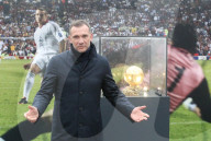 Andriy Shevchenko brings Ballon d’Or to Ukraine