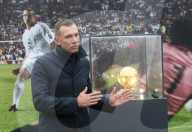 Andriy Shevchenko brings Ballon d’Or to Ukraine