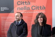 Torino, la Ministra Anna Maria Bernini visita la Cavallerizza Reale dove si stanno svolgendo i lavori di adeguamento per la creazione di un nuovo polo culturale