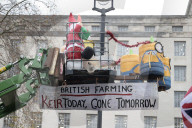 UK Farmers Protest thru London