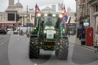 UK Farmers Protest thru London