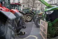 UK Farmers Protest thru London