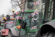 UK Farmers Protest thru London