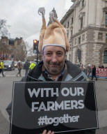 UK Farmers Protest thru London