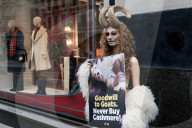 PETA Cashmere-Free Christmas Outside Burberry