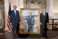 Portrait of Secretary of State John Kerry unveiled 