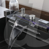 High tech waterfall sink the ultimate kitchen gadget