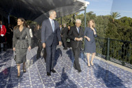 Sergio Mattarella con i Reali di Spagna a Napoli, pranzo a Villa Rosebery