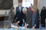 Sergio Mattarella con i Reali di Spagna a Napoli, pranzo a Villa Rosebery