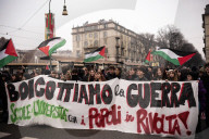 Torino: corteo studenti per Palestina e scuola