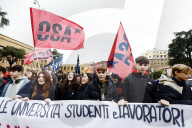 Roma - Manifestazione  USB