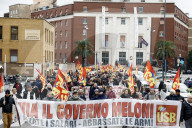 Roma - Manifestazione  USB