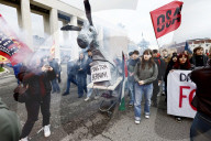 Roma - Manifestazione  USB