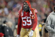 San Francisco 49ers play Los Angeles Rams