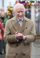 King Charles in attends Christmas event in Tetbury