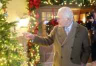 King Charles in attends Christmas event in Tetbury
