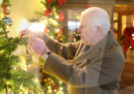 King Charles in attends Christmas event in Tetbury