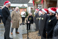 King Charles in attends Christmas event in Tetbury