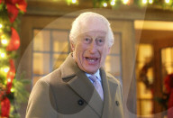 King Charles in attends Christmas event in Tetbury