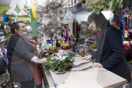 Rachel Reeves UK Chancellor of the Exchequer visits Darwen
