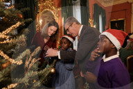 Prime Minister Keir Starmer and Victoria attend Christmas Party